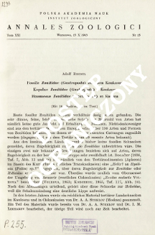 Fossile Zonitidae (Gastropoda) aus dem Kaukasus