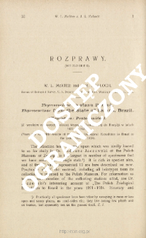 Thyreocorinae ze stanu Paranà : (Hemiptera : Pentatomidae) : (z wyników naukowych Polskiej Wyprawy Zoologicznej do Brazylji w latach 1921-1924)
