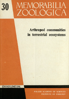 Arthropod communities in terrestrial ecosystems - spis treści