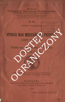 Studya nad mieszańcami pszenicy Cz. 1