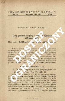 Eine neue Veliiden - Art aus Polen (Heteroptera)
