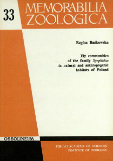 Fly communities of the family Syrphidae in natural and anthropogenic habitats of Poland