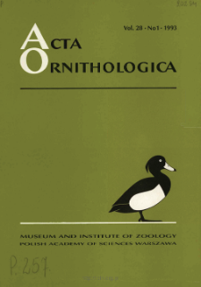 Changes in the breeding avifauna of Olsztyn (NE Poland) in the years 1968-1993
