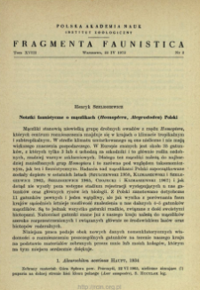 Notatki faunistyczne o mączlikach (Homoptera, Aleyrododea) Polski
