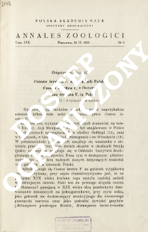 Cossus terebra F. na ziemiach Polski