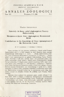 Materialien zur Kenntnis der Gattung Boettgerilla SIMROTH, 1910 (Gastropoda, Limacidae) = Materiały do znajomości rodzaju Boettgerilla SIMROTH, 1910 (Gastropoda, Limacidae)