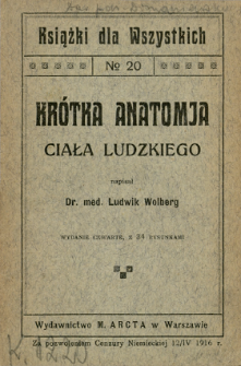 Kr&oacute;tka anatomja ciała ludzkiego