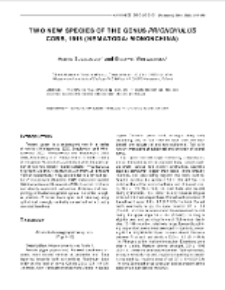 Two new species of the genus Prionchulus Cobb, 1916 (Nematoda: Mononchina)