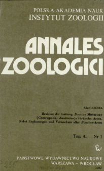 Revision der Gattung Zonites MONTFORT (Gastropoda, Zonitidae) : t&uuml;rkische Arten, nebst Erg&auml;nzungen und Verzeichnis aller Zonites-Arten