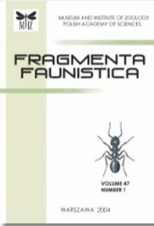 Fragmenta Faunistica vol. 61 no. 1 (2018) - contents