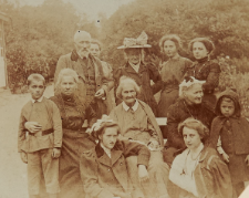 Benedykt Dybowski with his family