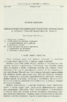 Kształtowanie się zgrupowań wodop&oacute;jek (Hydracarina) w r&oacute;żnych środowiskach jeziora Wilkus