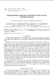 Stilt bugs (Hemiptera: Heteroptera: Berytidae) of Poland: check-list, distribution, bionomics