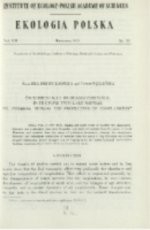 Experimentally increased fish stock in the pond type lake Warniak. 7, Numbers, biomass and production of zooplankton