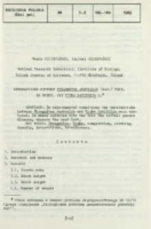 Interactions between Phragmites australis (Cav.) Trin. ex Steud. and Typha latifolia L.