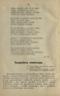 Rozmyślania noworoczne