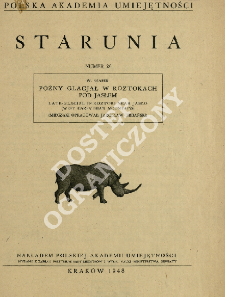 P&oacute;źny glacjał w Roztokach pod Jasłem : (Mięczaki opracował Jarosław Urbański) = Late-glacial in Roztoki near Jasło (West Carpathian Mountains)
