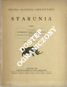 Dwuskrzydle z warstw dyluwjalnych Staruni = Dipteren aus den diluvialen Schichten von Starunia