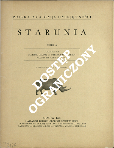 Jezierze (Najas) w dyluwjum polskiem = Najas in the Polish Diluvium