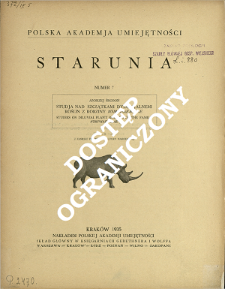 Studja nad szczątkami dyluwjalnemi roślin z rodziny Nymphaeaceae = Studies on diluvial plant remains of the family Nymphaeaceae