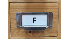 Alphabetical catalog: F