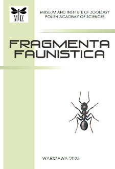 Fragmenta Faunistica, vol. 68 (2025)