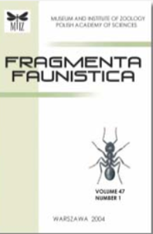 Fragmenta Faunistica, vol. 59, no. 1
